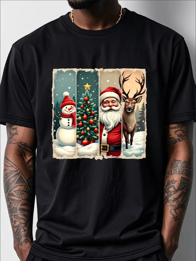 Men's Festive Christmas T-Shirt - TRENDYS