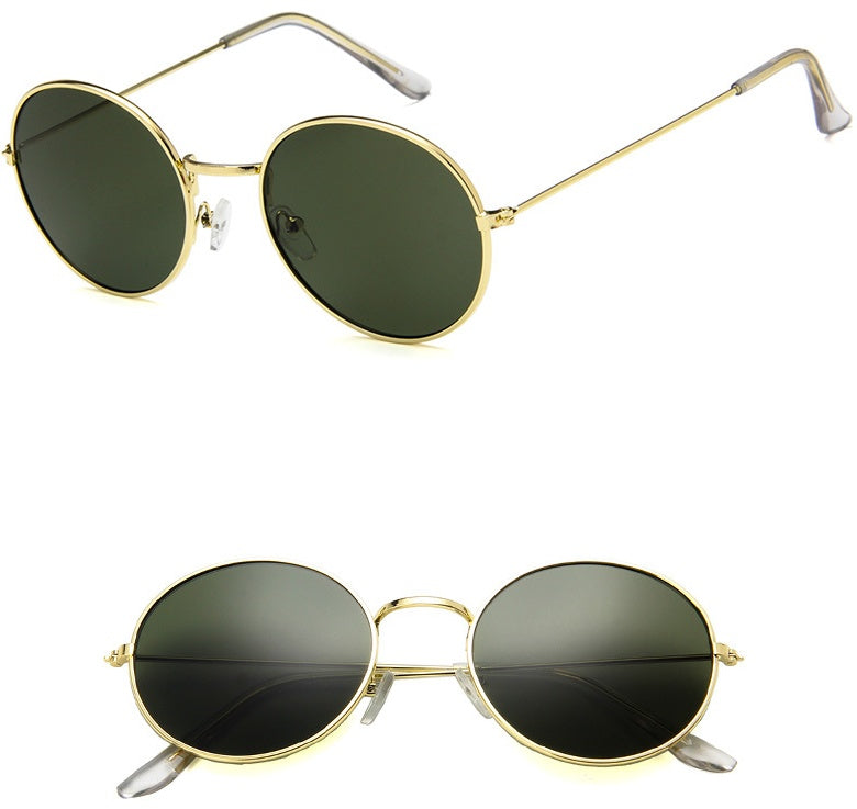 Round Jelly Sunglasses Vintage - TRENDYS