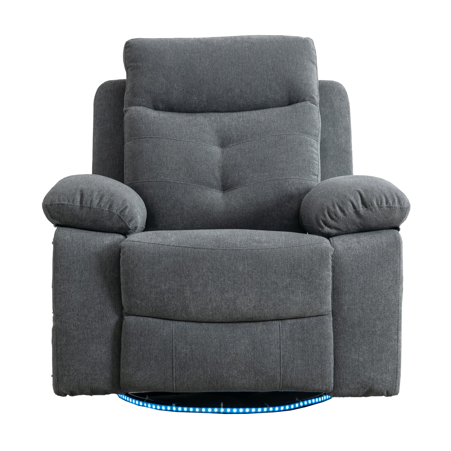 Rotating Electric Recliner Sofa with speaker & LED light - TRENDYS