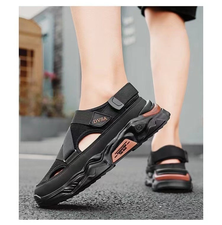 Platform Lightweight Non-slip Breathable Mesh Sandals - TRENDYS