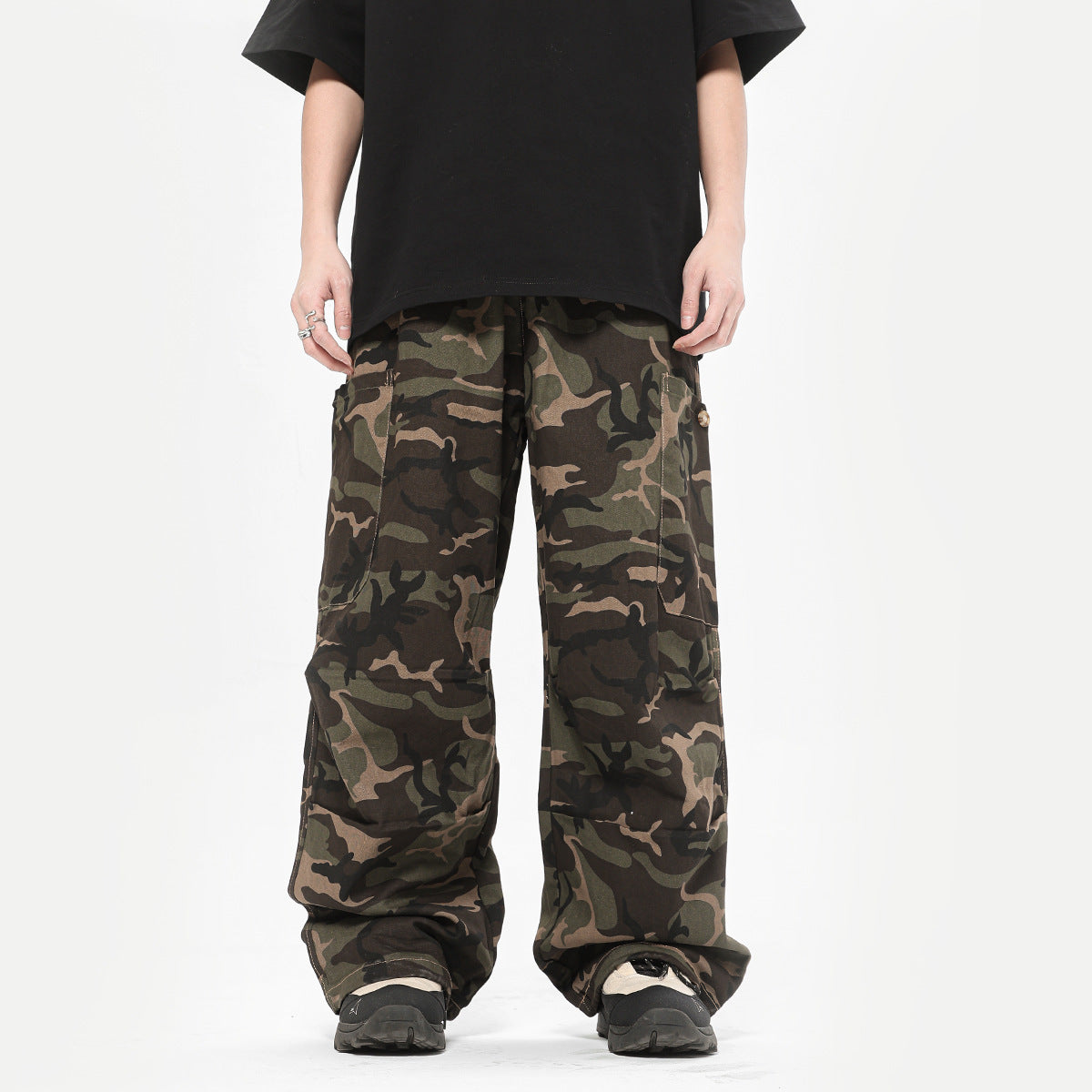 Camouflage Cargo Pants - TRENDYS