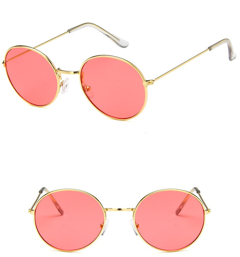 Round Jelly Sunglasses Vintage - TRENDYS