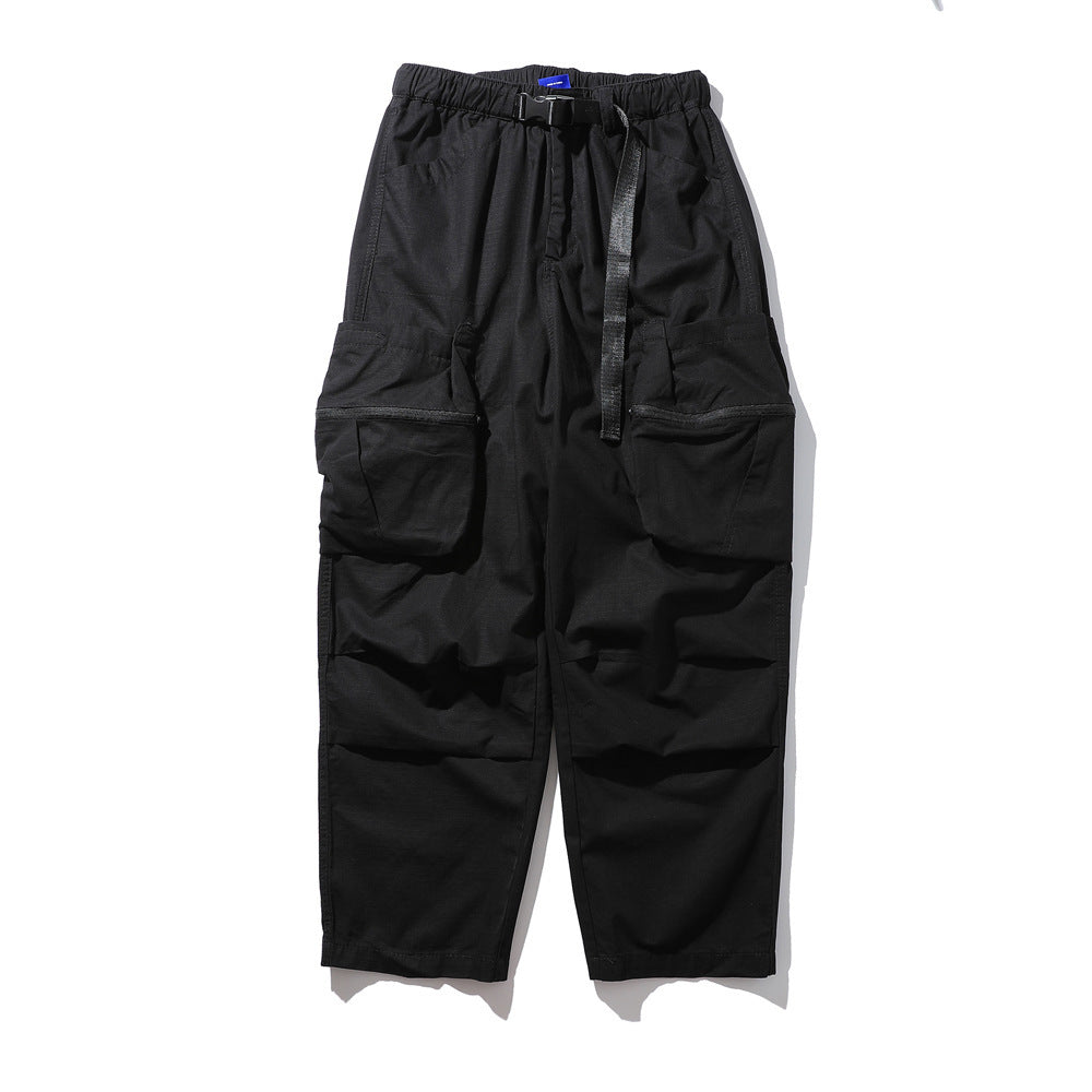 Multi-pocket Cargo Pants Men's Outdoor Pleats - TRENDYS