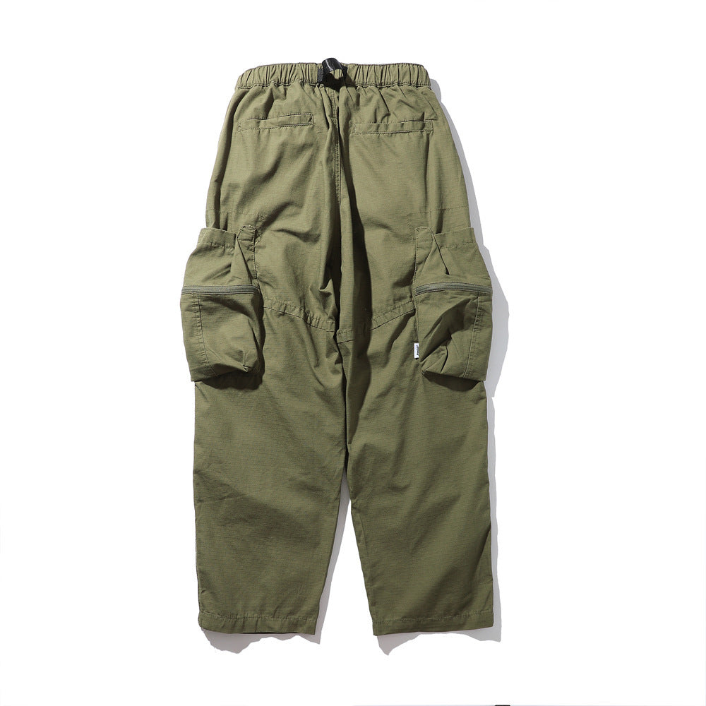 Multi-pocket Cargo Pants Men's Outdoor Pleats - TRENDYS