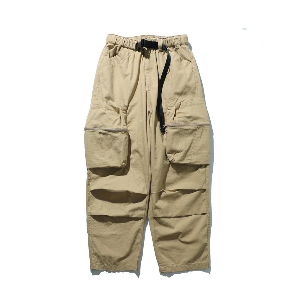 Multi-pocket Cargo Pants Men's Outdoor Pleats - TRENDYS