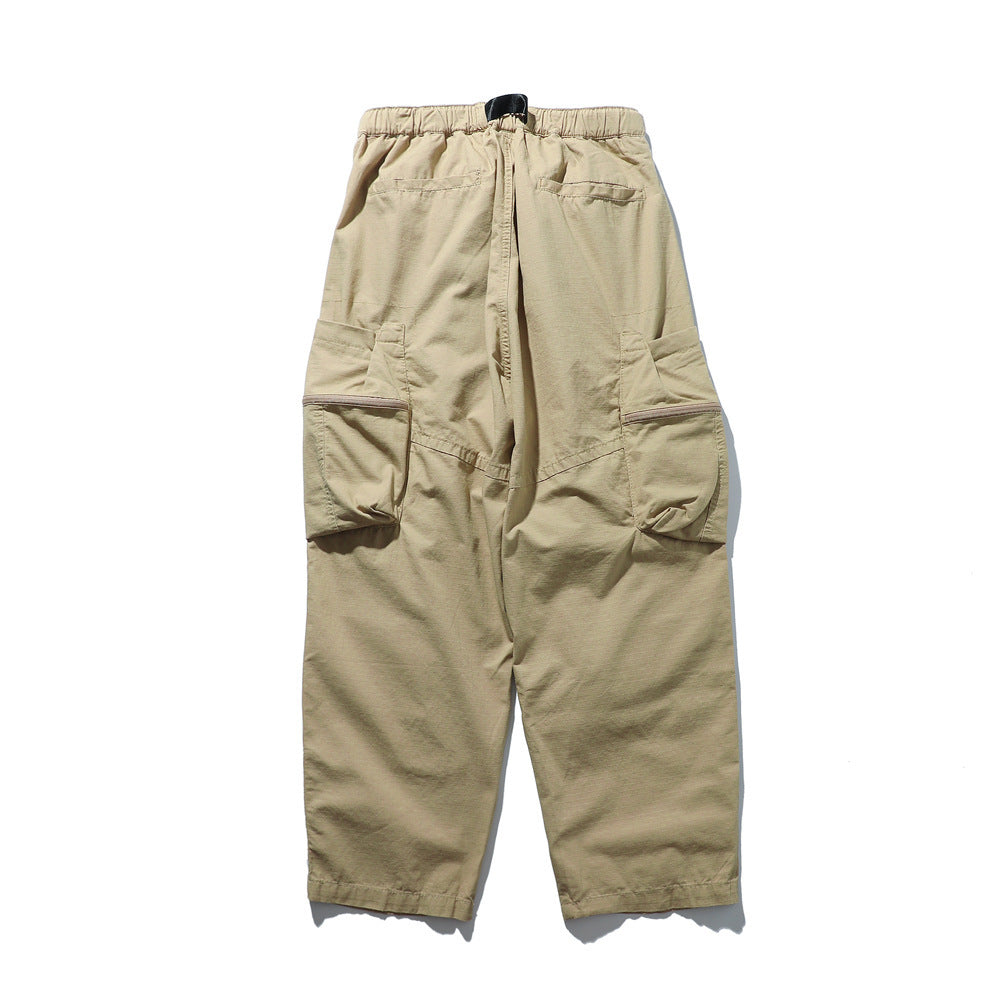 Multi-pocket Cargo Pants Men's Outdoor Pleats - TRENDYS